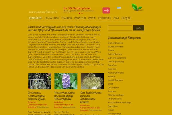 Minimum theme site design template sample