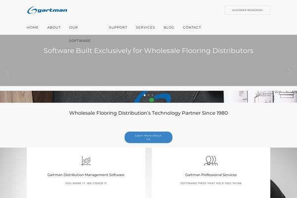 gartman.com site used Pillar
