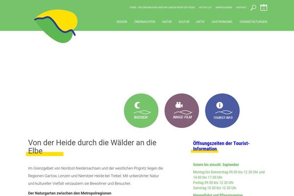Site using Venobox-lightbox plugin
