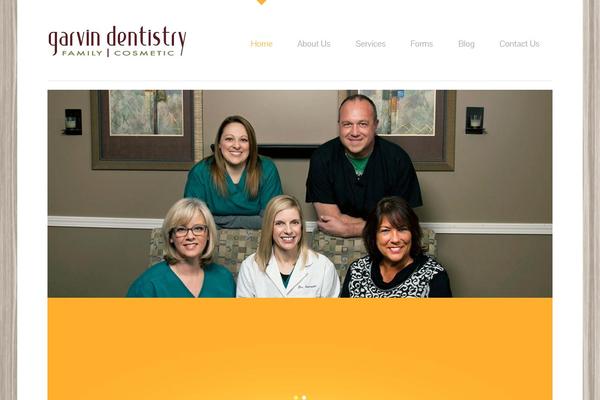 garvindentistry.com site used Theme46074