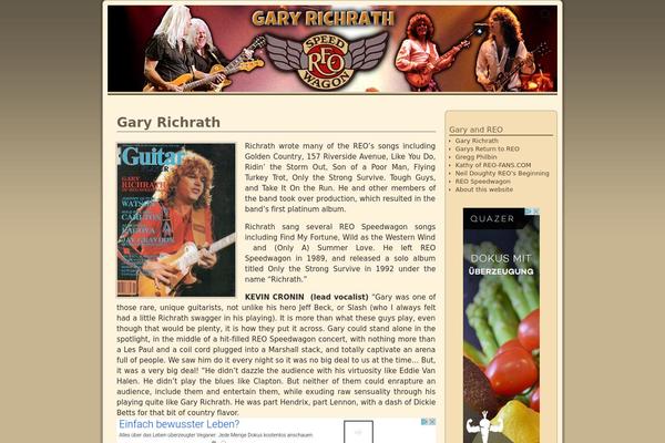 Graphene theme site design template sample