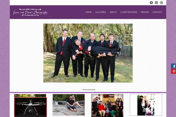 Camilla theme site design template sample