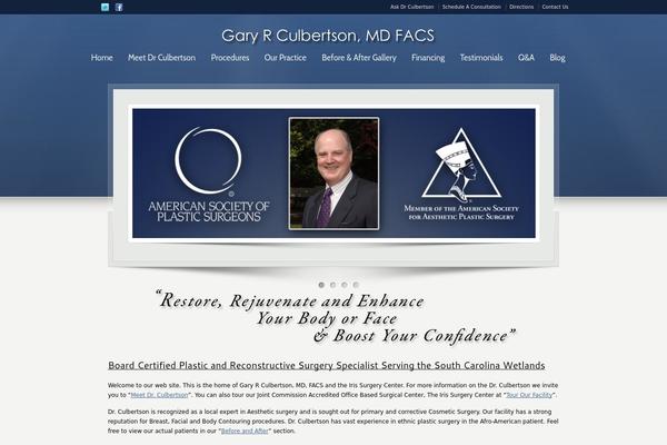 Karma theme site design template sample