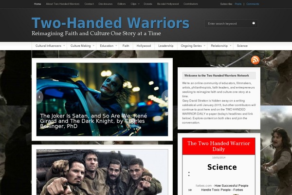 Fresh News theme site design template sample