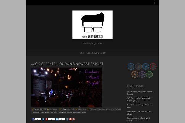 garyglacier.com site used Blackoot Lite