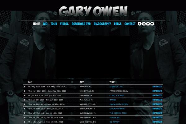 Fame theme site design template sample