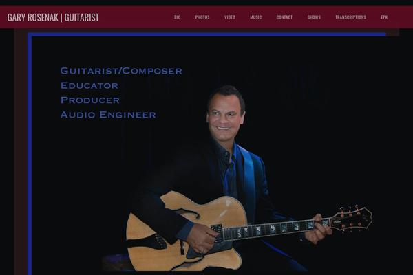 JamSession theme site design template sample