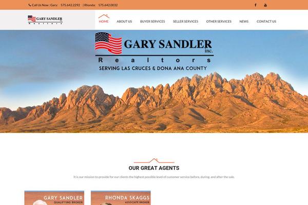 Realtor theme site design template sample