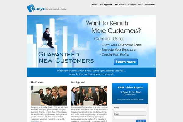Proyecto theme site design template sample
