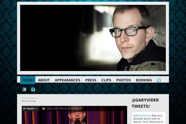Soundboard theme site design template sample