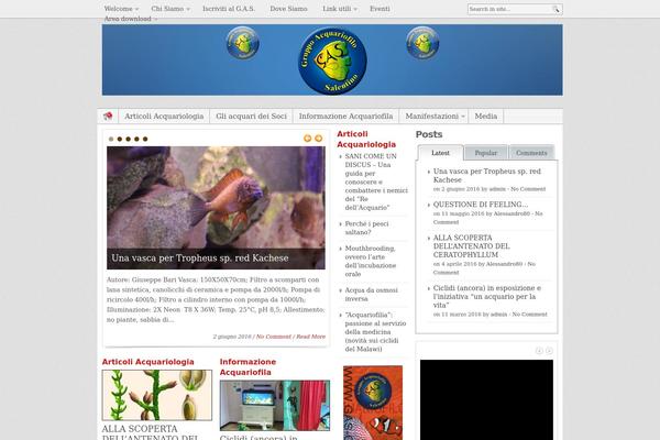BlogNews theme site design template sample