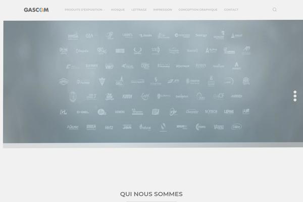 Blade theme site design template sample