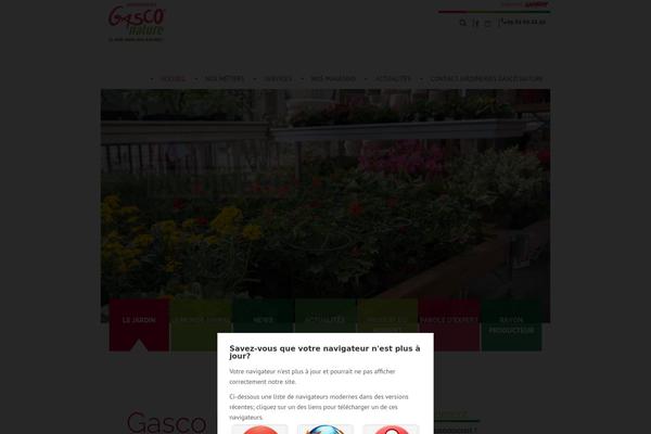 Site using Browser Rejector plugin