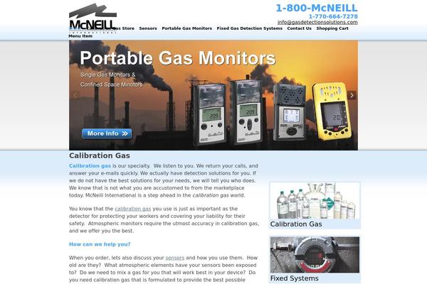 gasdetectionsolutions.com site used Mcneill