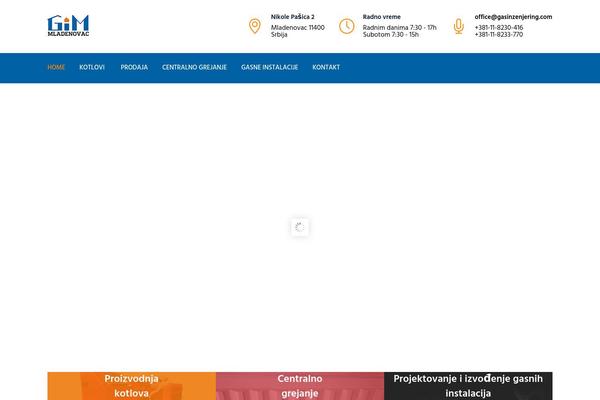 Induzy theme site design template sample