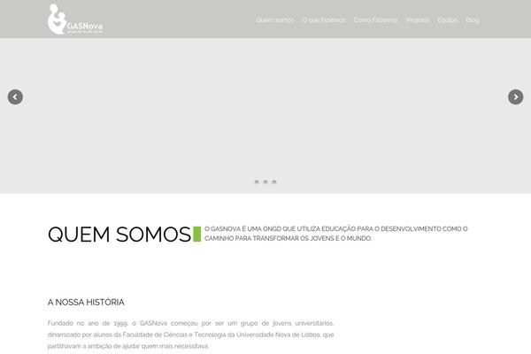 gasnova.org site used Heal-wp