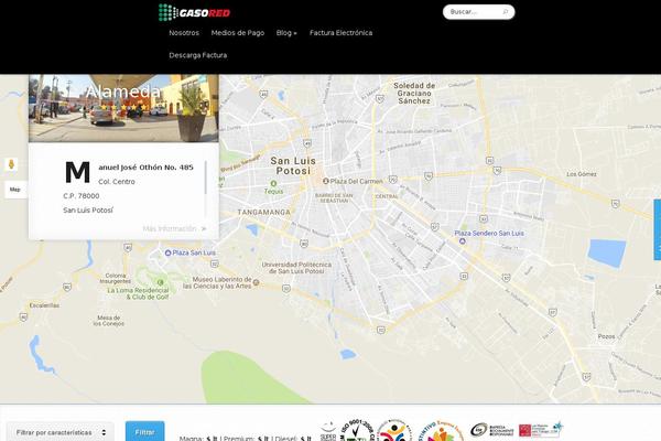 Explorable theme site design template sample