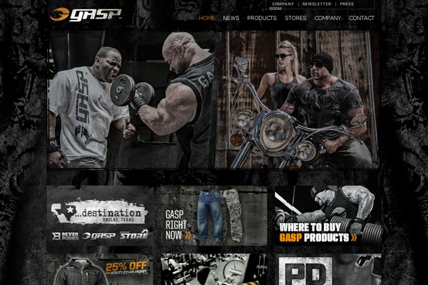 gasp theme websites examples