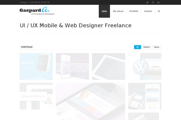 Sympathique theme site design template sample
