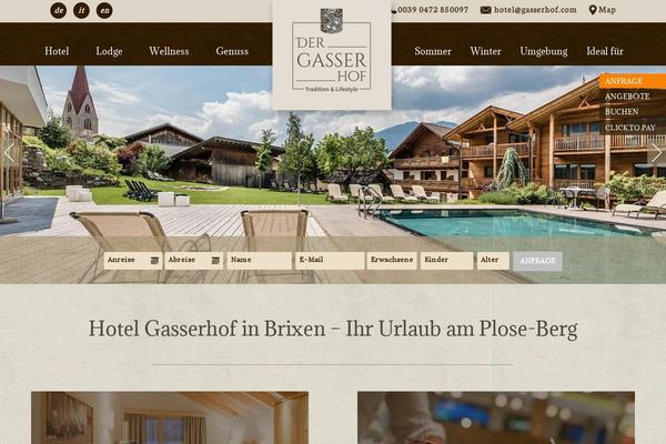 Trend-media theme site design template sample