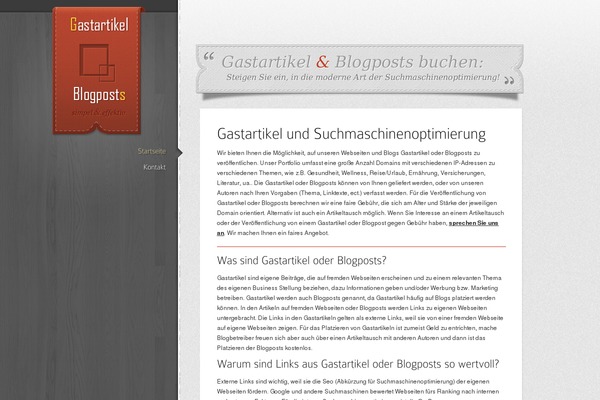 Glider theme site design template sample