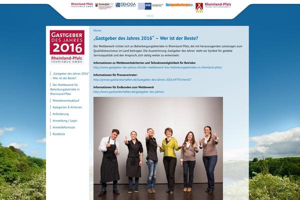 gastgeber-des-jahres.info site used Tourismusnetzwerk