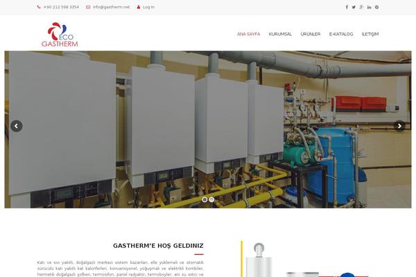 gastherm.net site used Gastherm