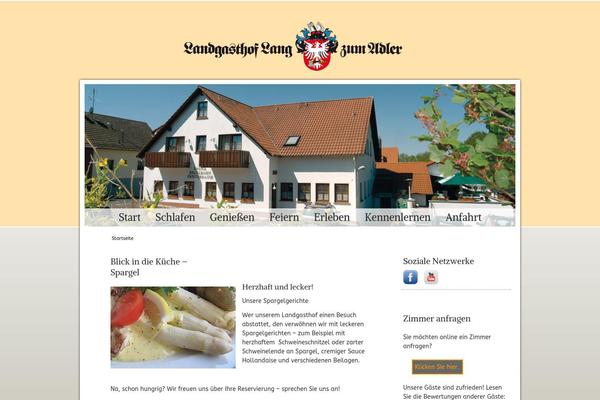 gasthof-lang.de site used Lang