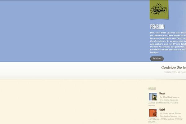 MyCuisine theme site design template sample