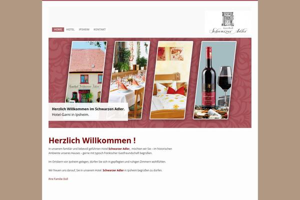 BUILDER theme site design template sample
