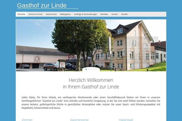 gasthofzurlinde.de site used Tempera