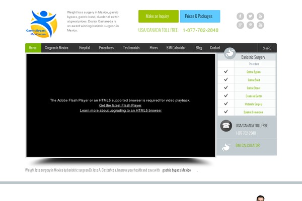 Doctor theme site design template sample