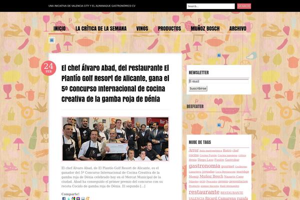 Bueno theme site design template sample