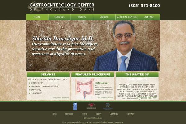 Pg theme site design template sample