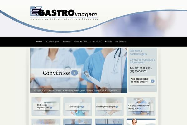 Evolution theme site design template sample