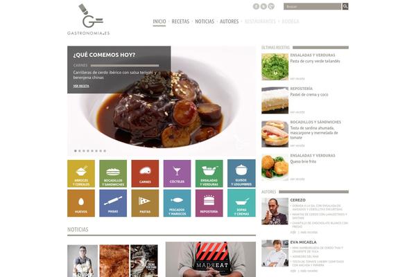 gastronomia.es site used Gastronomia