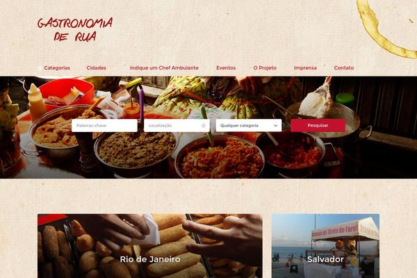Listify theme site design template sample