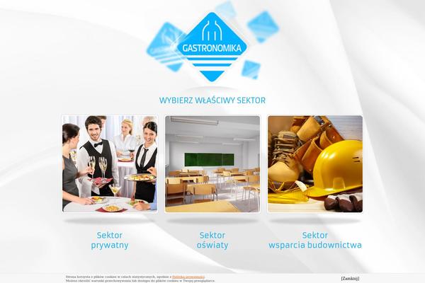 gastronomika.pl site used Wizjo