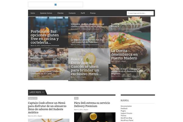 Extranews theme site design template sample