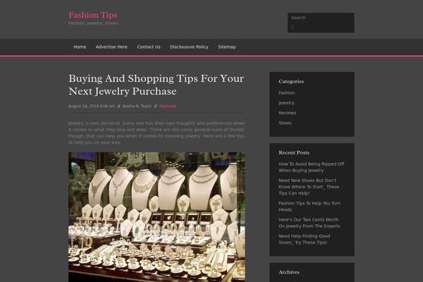 Bandana theme site design template sample