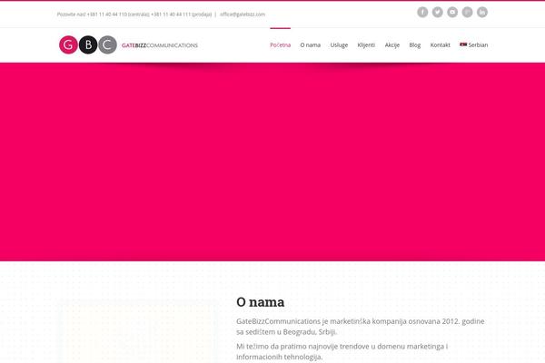 Avada theme site design template sample