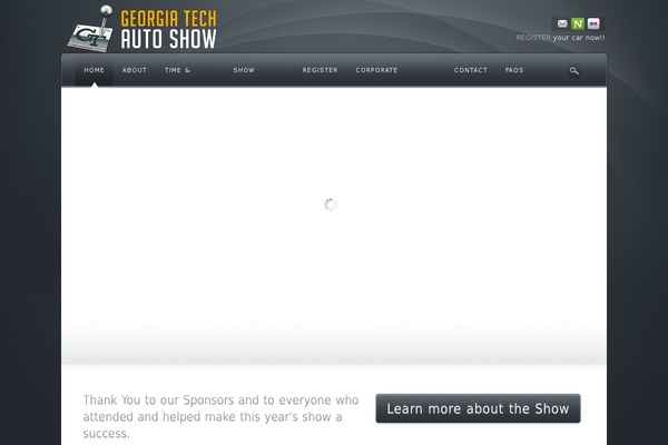 gatechautoshow.com site used Teluro