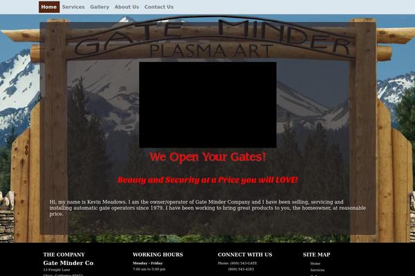 Mountaincreek theme site design template sample