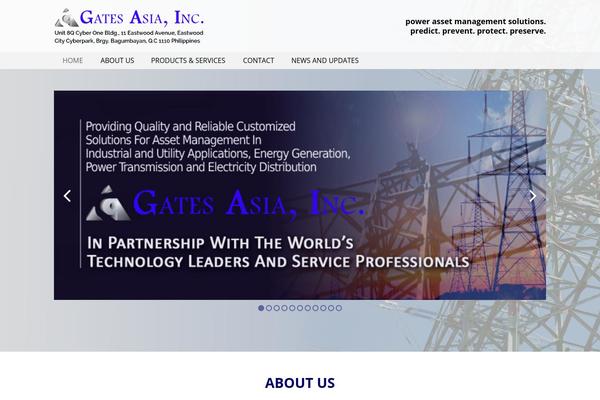 Impreza Child theme site design template sample