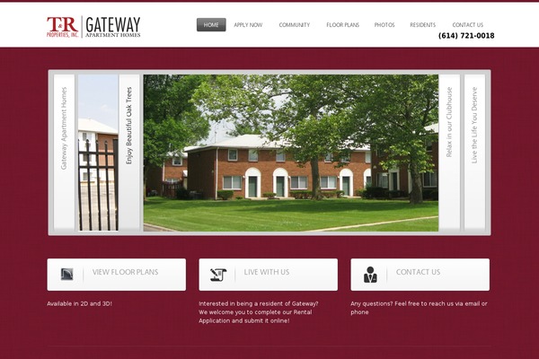 Cross Apple theme site design template sample