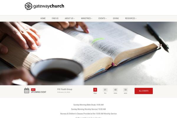 NativeChurch theme site design template sample
