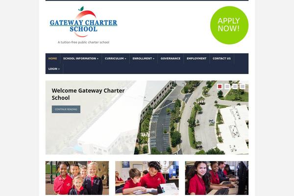 Lectura theme site design template sample