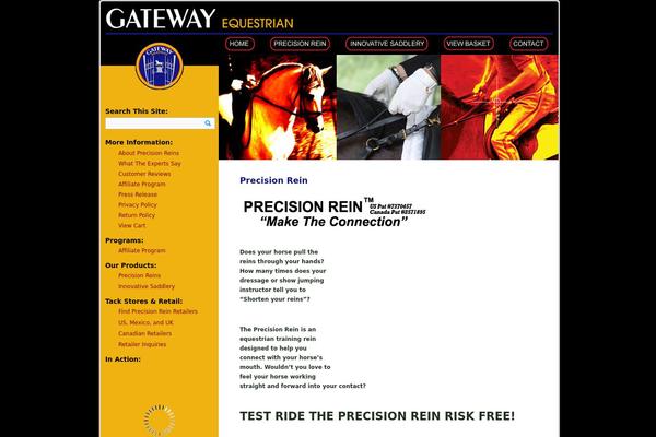 Gateway theme site design template sample