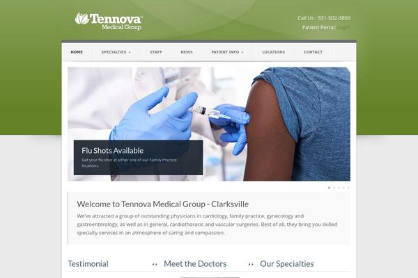 Medical Plus 1.05 theme site design template sample