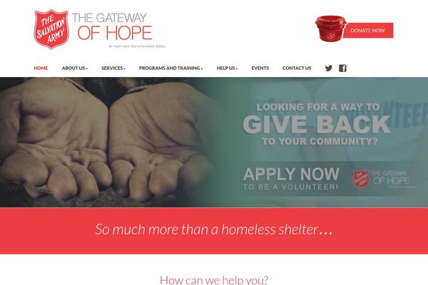 Starter theme site design template sample